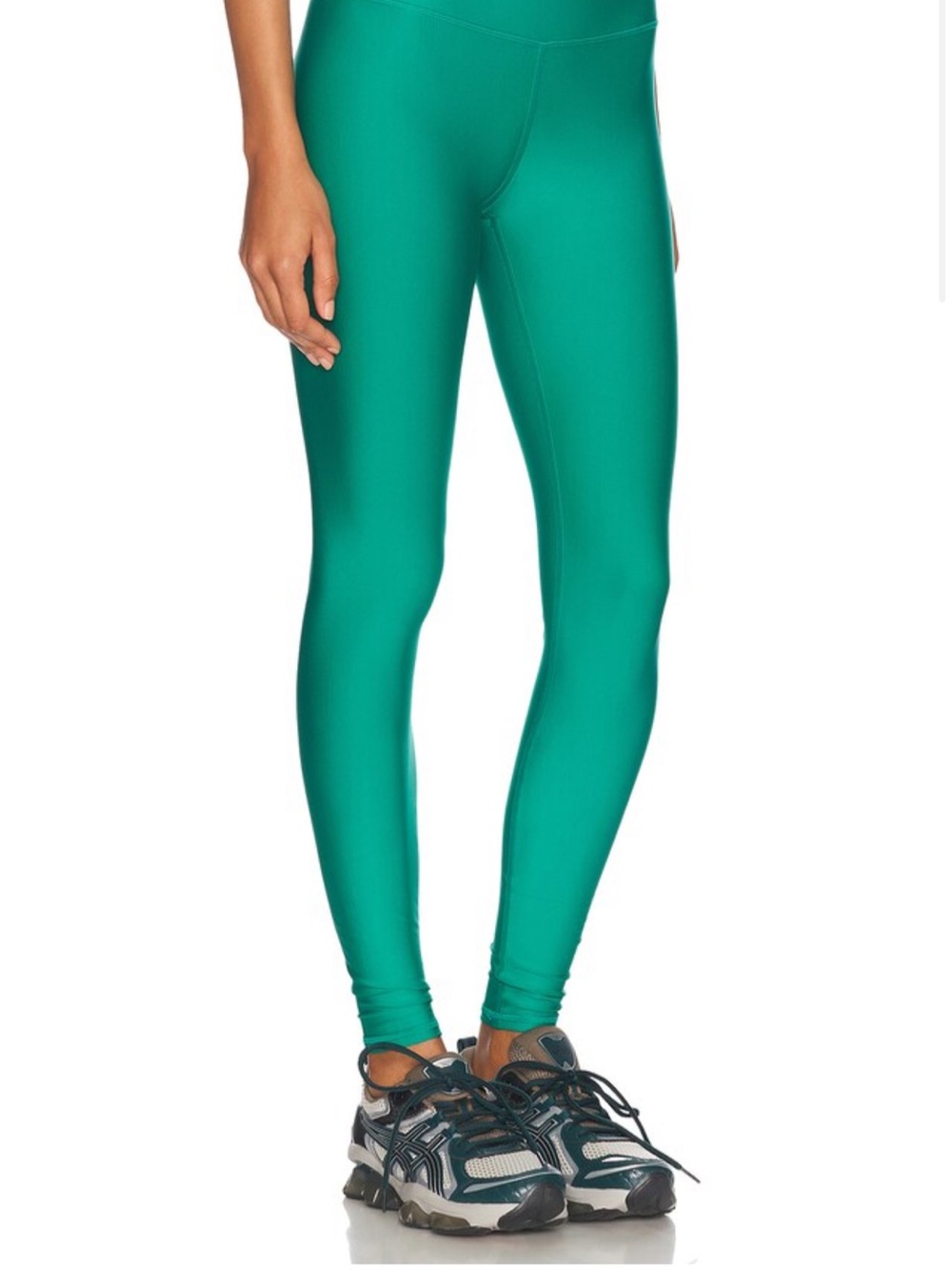 Alo 7/8 leggings bright green